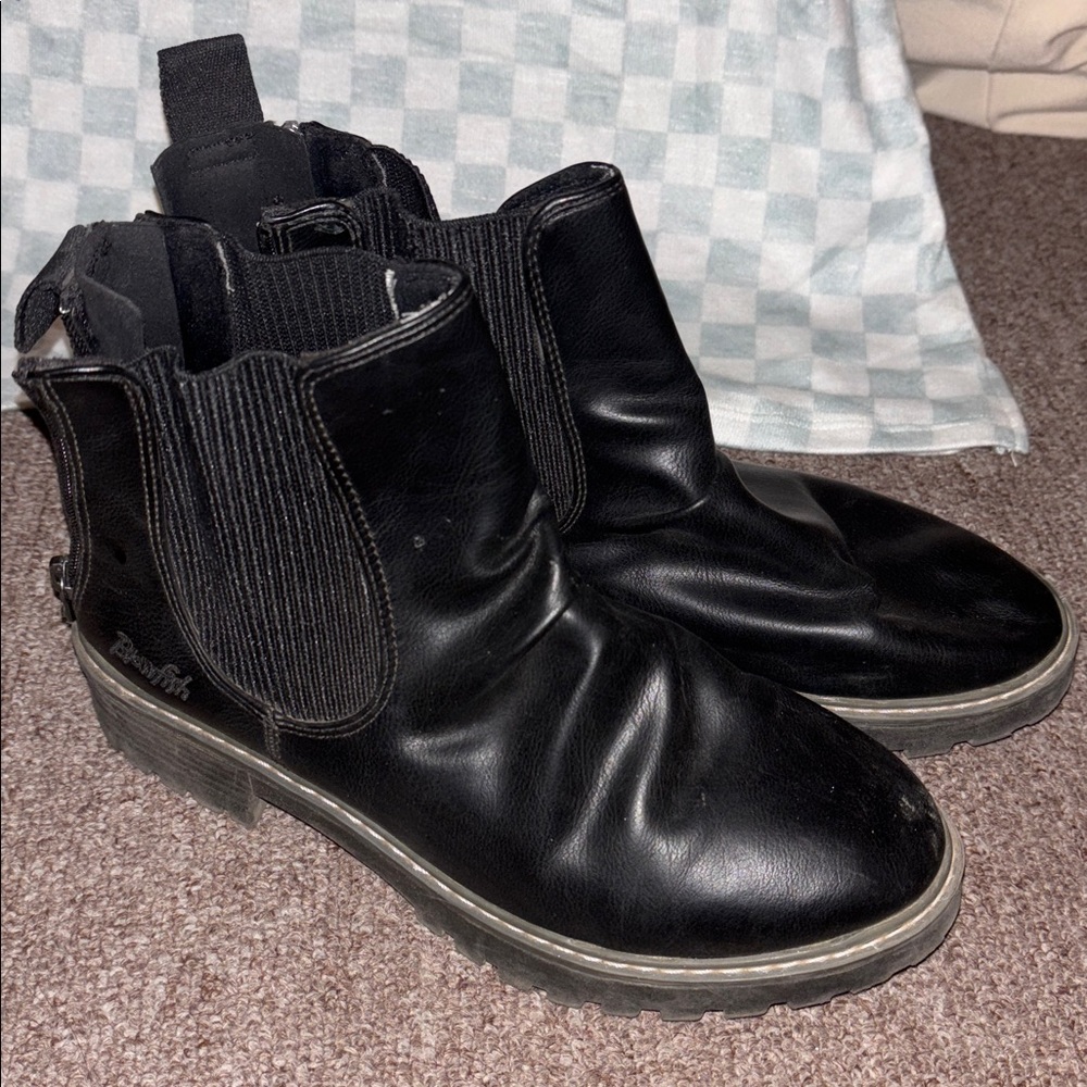 BLOWFISH Black Ankle Boots 7 1/2